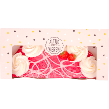 Jumbo - Aardbeienbavaroisvlaai - Half - JUMBO