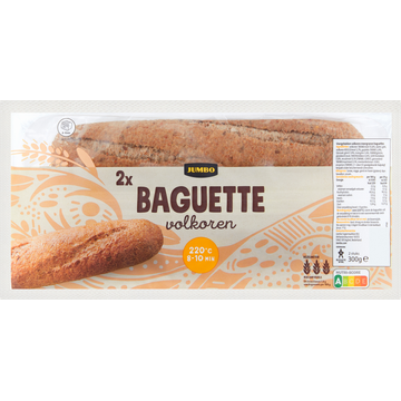 Jumbo - Baguette Volkoren - 2 Stuks - JUMBO