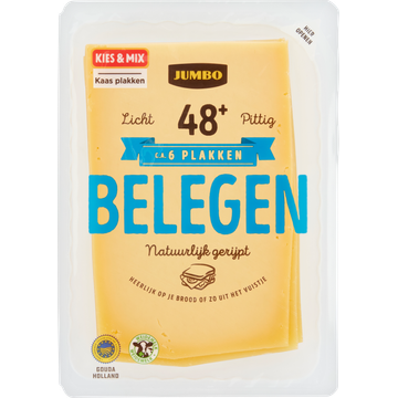 Jumbo Belegen Kaas 48+ Plakken - JUMBO