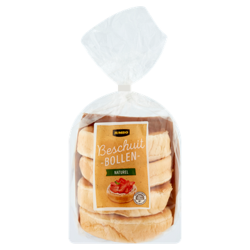 Jumbo Beschuit Bollen 4 Stuks - JUMBO