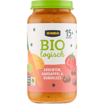 Jumbo Biologisch Babyvoeding Groenten Aardappel & Rundvlees 15+ Maanden - JUMBO