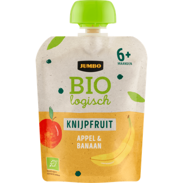 Jumbo Biologisch Knijpfruit Appel & Banaan 6+ Maanden - JUMBO