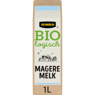 Jumbo Biologisch Magere Melk 1 L - JUMBO