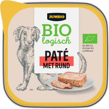Jumbo Biologisch Paté met Rund - JUMBO