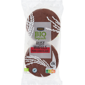 Jumbo Biologisch Rijstwafels Pure Chocolade - JUMBO