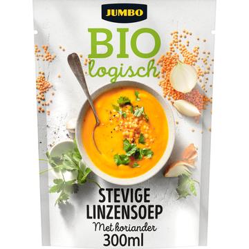 Jumbo Biologisch Stevige Linzensoep met Koriander - JUMBO