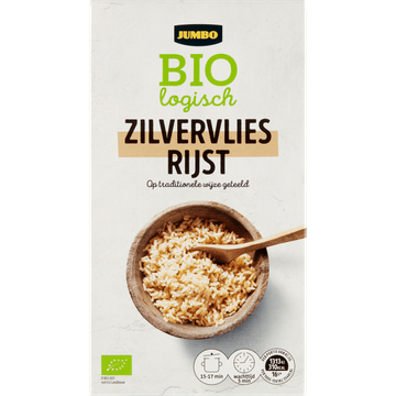 Jumbo Biologisch Zilvervliesrijst - JUMBO