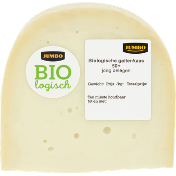 Jumbo Biologische Geitenkaas 50+ Jong Belegen Stuk - JUMBO