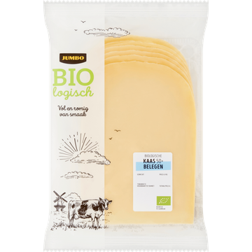 Jumbo Biologische Kaas Belegen 50+ Plakken - JUMBO