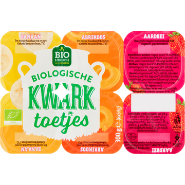 Jumbo Biologische Kwarktoetjes Aardbei