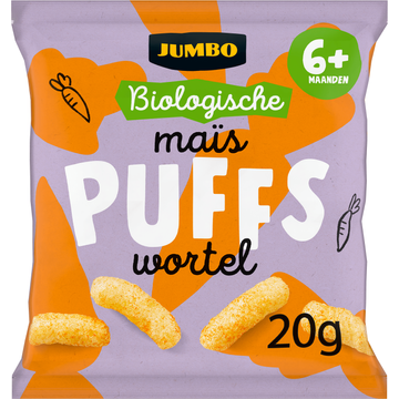 Jumbo Biologische Maïs Wortel Puffs 6+ Maanden - JUMBO