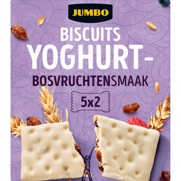 Jumbo Biscuits Yoghurt Bosvruchtensmaak - JUMBO