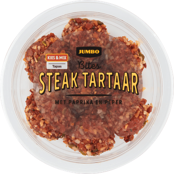 Jumbo Bites Steak Tartaar met Paprika en Peper - JUMBO