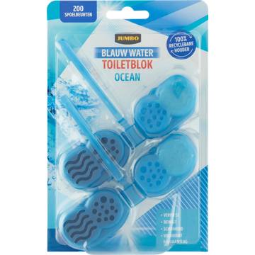 Jumbo Blauw Water Toiletblok Ocean - JUMBO