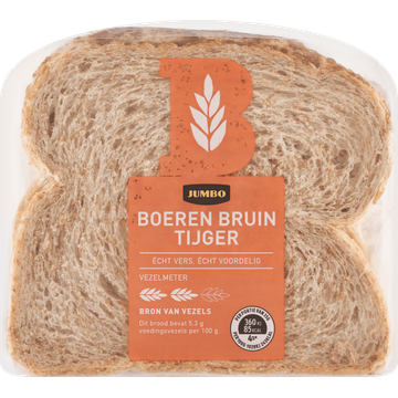 Jumbo - Boeren Tijgerbrood Bruin - Half - JUMBO