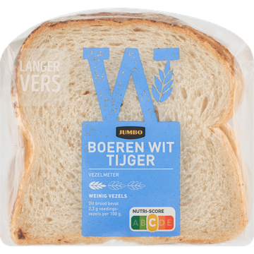 Jumbo - Boeren Tijgerbrood Wit - Half - JUMBO