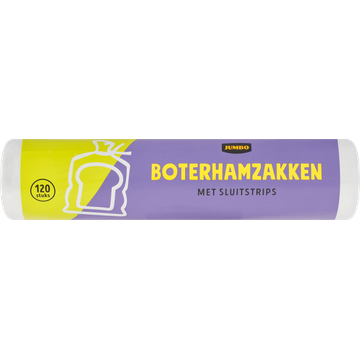 Jumbo Boterhamzakken met Sluitstrips - JUMBO