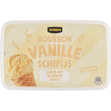 Jumbo Bourbon Vanille Schepijs - JUMBO