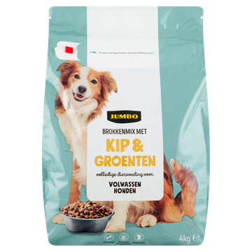 Jumbo Brokkenmix met Kip & Groenten voor Volwassen Honden - JUMBO