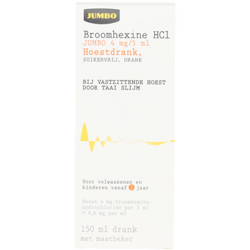 Jumbo Broomhexine HCl Hoestdrank (4mg/5ml) - JUMBO
