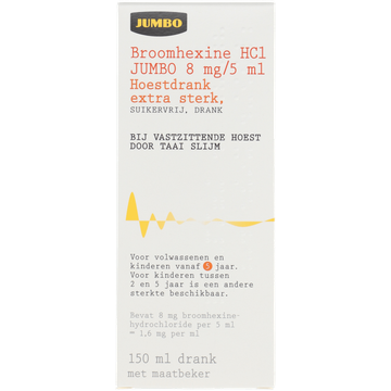 Jumbo Broomhexine drank 8mg/5ml SV - JUMBO