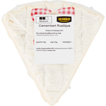 Jumbo Camembert Rustique 40+ - JUMBO