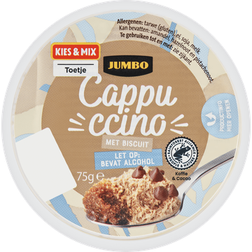 Jumbo Cappuccino Mousse met Biscuit - JUMBO