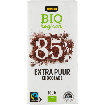 Jumbo Chocolade Extra Puur 85% Biologisch - JUMBO