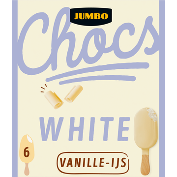 Jumbo Choc's White 6 Stuks - JUMBO