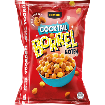 Jumbo Cocktail Borrelnoten Voordeelverpakking - JUMBO