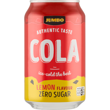 Jumbo Cola Lemon Flavour Zero Sugar - JUMBO