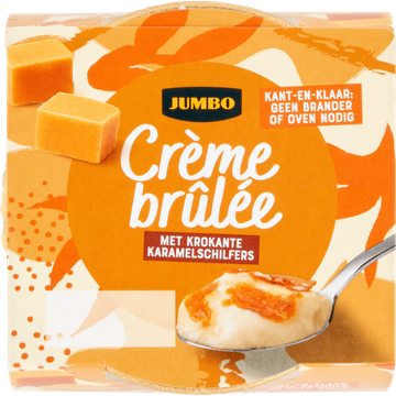 Jumbo Crème Brûlée met Krokant Karamel - JUMBO