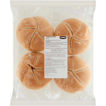 Jumbo - Diepvries Kaiserbroodjes Wit - 4 Stuks - JUMBO