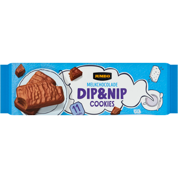Jumbo Dip&Nip Cookies Melkchocolade 11 Stuks - JUMBO