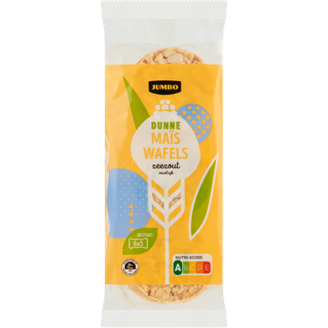Jumbo Dunne Maïswafels met Zeezout - JUMBO