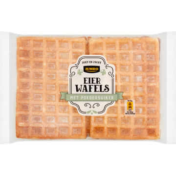 Jumbo Eierwafels met Poedersuiker - JUMBO