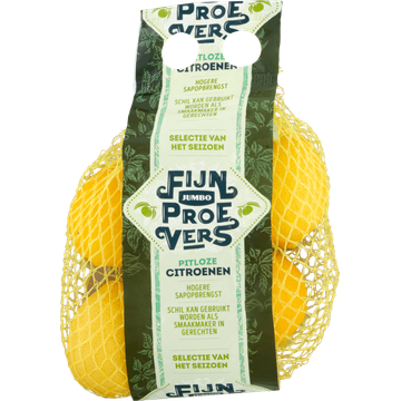 Jumbo Fijnproevers Pitloze Citroenen 4 Stuks - JUMBO