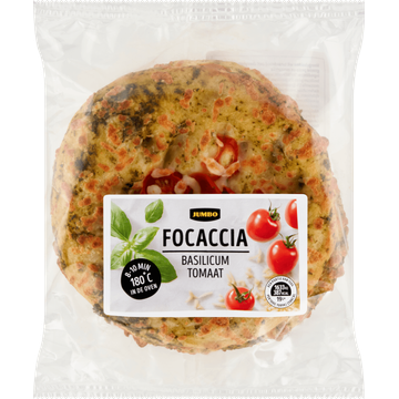 Jumbo Focaccia Basilicum Tomaat - JUMBO