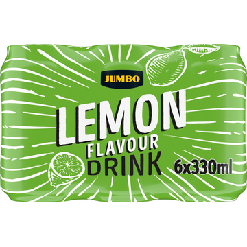 Jumbo Fresh Lemon Drink - Blik - 6 x 330ML - JUMBO