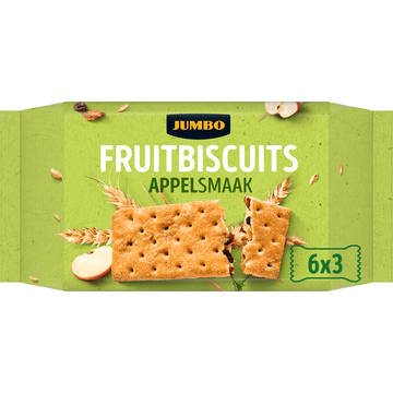 Jumbo Fruitbiscuits Appelsmaak - JUMBO