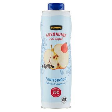 Jumbo Fruitsiroop Grenadine met Appel - JUMBO