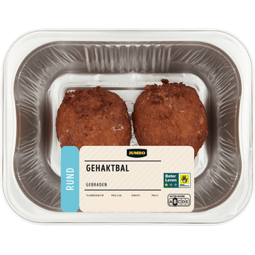 Jumbo Gebraden Gehaktbal Rund 2 Stuks - JUMBO