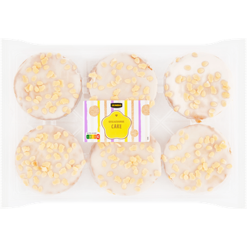 Jumbo Geglazuurde Cakejes 6 Stuks - JUMBO