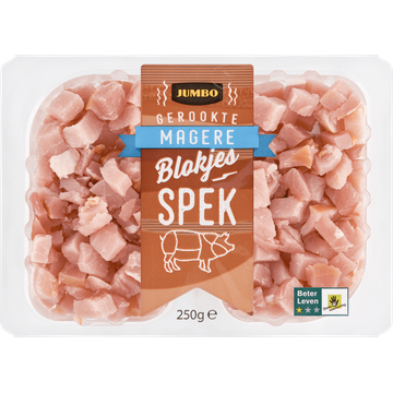 Jumbo Gerookte Magere Blokjes Spek - JUMBO
