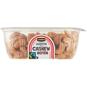Jumbo Gezouten Cashewnoten Fairtrade - JUMBO
