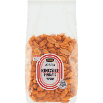 Jumbo Gezouten Kingsize Pinda's Paprika - JUMBO