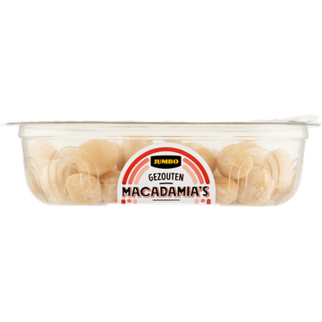 Jumbo Gezouten Macadamia's - JUMBO
