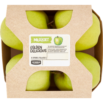 Jumbo Golden Delicious Appels 4 Stuks - JUMBO
