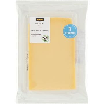 Jumbo Goudse Kaas 48+ Jong Portieverpakking 3 Plakken - JUMBO