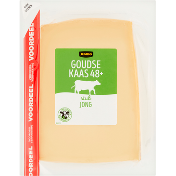 Jumbo Goudse Kaas 48+ Stuk Jong Voordeelverpakking - JUMBO